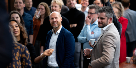 Frank van der Veer bij Claus