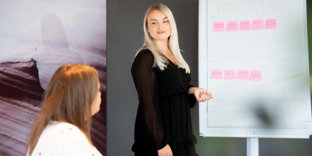 Nikita en Kirsty - Scrum Werken