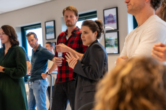 Collega's in gesprek