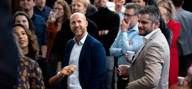 Frank van der Veer bij Claus