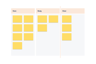 Simpel kanban bord