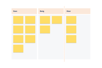 Simpel kanban bord