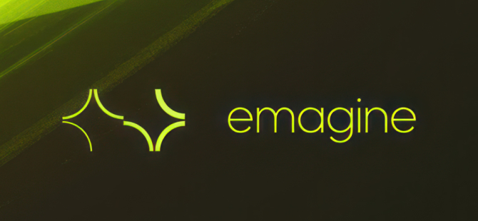 emagine logo branding visual