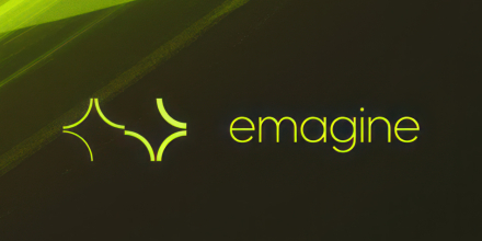 emagine logo branding visual