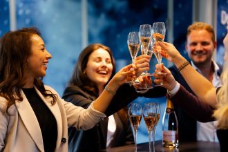 Champagne moment